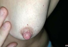 Girl fucks in various poses and cums on pussy