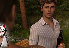 Whoa! Spanking That Ass in Dreamland Ep 9 Outdoor Scene!