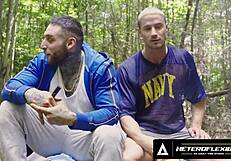 heteroflexible buds skyy knox & tony dangelo try anal camping
