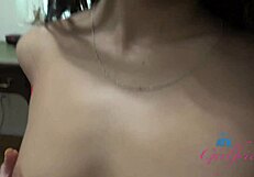 petite nurse brianna arson visits her patient, sucking and fucking him hard