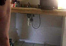 Gay Plumber Caught With Dildo Masturbating His Big Cock