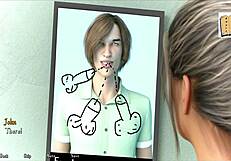 exploring the chick route in being a dik