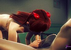 i’m obsessed with asuka femboy swallowing cum in japanese anime porn