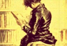 Vintage illustration of antique anime hentai