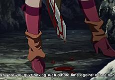 queens blade s4 ova fanservice compilation with english subtitles