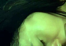 Teen Sucks Teacher's Cock During Netflix Night, Cumshot in Japanese Classroom