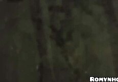 Well-endowed guy fucks stranger without condom in Rio house