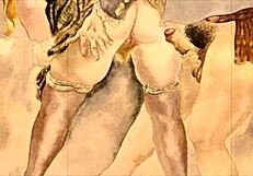 रॉ विंटेज इरोटिक इलस्ट्रेशन अनवील्ड