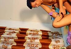 rumpa21 hot teen begs for sex, but don't cum inside her wet pussy 😈