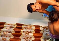 rumpa21 hot teen begs for sex, but don't cum inside her wet pussy 😈