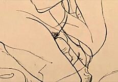 Vintage erotic drawings from antique comics.