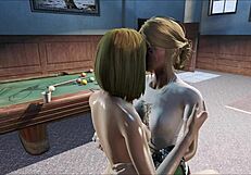 Katsu And Emogene Engage In Intense Lesbian Hentai Action