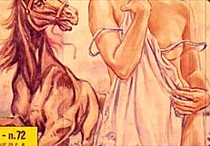 Vintage erotic drawings from antique comics.