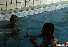 Fitness enthusiast Tiozinho cheats with his Latina girlfriend Sara