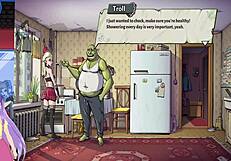 i play souper game demo with hot elf blonde