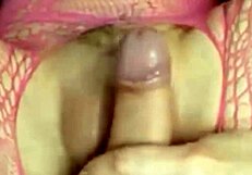 Fat Puffy Pussy Pumps Cock for Massive Cumshot