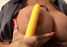 Deauxma and Vicky Vette Share a Steamy Office Squirting Fling