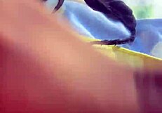 hot ass prostitute squirted with finger in public