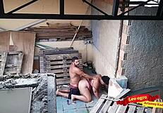 Fucking my sister-in-law on the terrace?