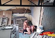 Fucking my sister-in-law on the terrace?