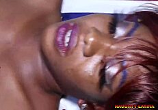 fucking my new house keeper in the bathroom, his big bumper cock felt so good