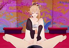 nahida and yoimiya get down in wild genshin impact hentai sex scene! 🔥