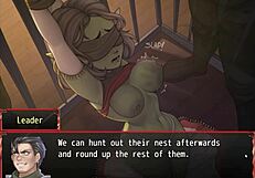 हरेम हेनतई गेम एप 8 में प्यारी गोब्लिन लड़की को बीडीएसएम से बचाया