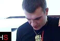 This dirty male fucks a very sexy girl in the ass