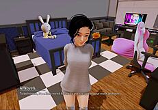 Harem Hotel 419 brings curvy babes in sexy 3D outfits to life