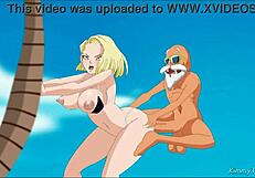ANDROID QUEST FOR BALLS: DRAGON BALLZ SEX SCENES PC GAMEPLAY