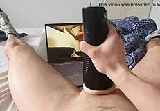 yo, gotta try fuckin' this anal fleshlight first, man!