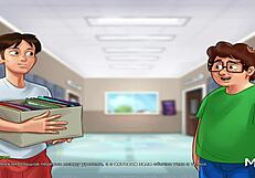 Come show me those boobs, teen!