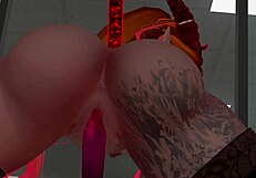 Having fun at the office with a seductive mommy secretary in POV ERP