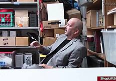 mall officer fucks teen shoplifter in backroom reality