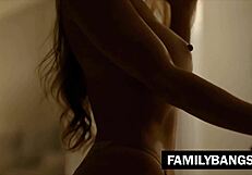 ever wonder about stepsisters sharing a steamy night after breakups with adriana chechik and abigail mac?