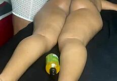 i practicing sensual massage on my pretty step sister.