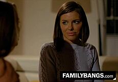 ever wonder about stepsisters sharing a steamy night after breakups with adriana chechik and abigail mac?