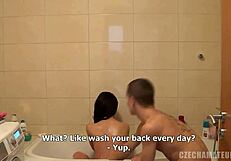 Czech Brunette Amateur Ready to Fuck Anytime Hard!