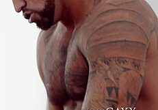 Adrian Hart gives Michael Roman one last big black cock fuck