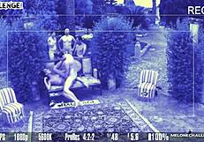 mea melone & wendy moon fuckin spanish guys in huge outdoor orgy, damn crazy stuff