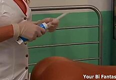 Get Strapon Fucked by Naughty Nurse Now!