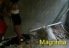 Abandoned House Gangbang With Teen Anal Cumshot