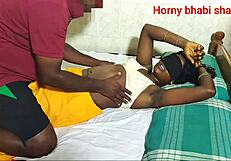 Indian girl moans, 'Fuck me harder with your friend?'