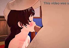 Couple Fucking In 3D Animation With Monster Cock Doggystyle