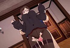 Couple Fucking In 3D Animation With Monster Cock Doggystyle