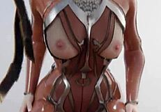 eve gets fucked in pov loop with big ass creampie