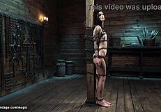 Lydia Black Endures Extreme Gagging, Choking, And Rough BDSM Restriction With Tattoos