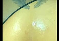 Big ass amateur gives up for anal and pussy fucking