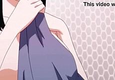 Eternal love in this erotic anime blowjob scene