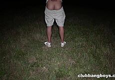 Risky bareback business with old and young twinks